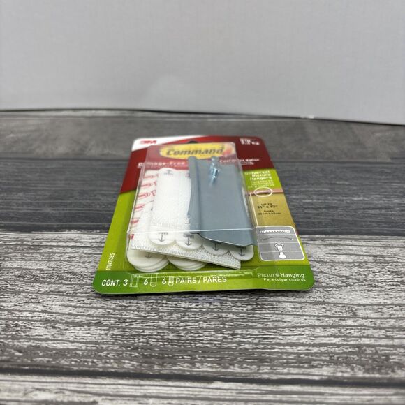 3M Command Universal Picture Hanger, Holds 5 lb, 3 Pack {F} - Picture 6 of 12
